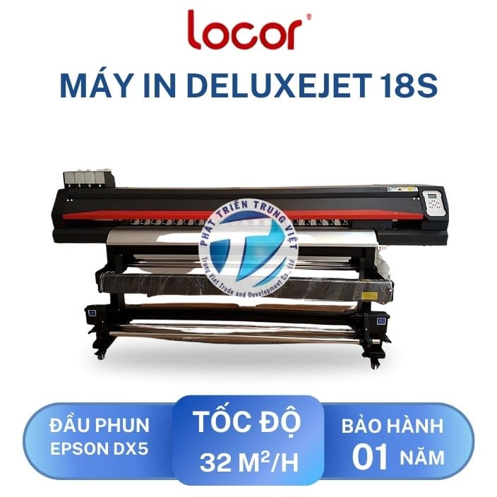 Máy In Decal PP Locor Deluxeje T 18S